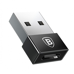 Адаптер Baseus Exquisite Type-C Male to USB  - черный