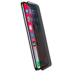 Baseus 0.3mm Rigid-edge anti-spy curved-screen tempered glass screen protector For iPhone XR
