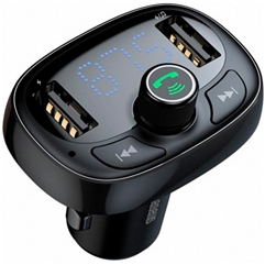 FM-модулятор и зарядное устройство Baseus MP3 Charger CCTM-01  - черный