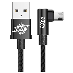 Кабель Baseus MVP Elbow Type Cable USB For Micro 2A 1M