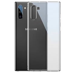 Чехол для Samsung Galaxy Note 10 Baseus Simple Series (Anti-fall)  - прозрачный