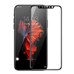 Baseus full-screen curved privacy tempered glass screen protector для iPhone XS Max 6.5inch  - черный