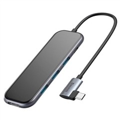 USB-концентратор Baseus Multi-functional Hub USB-C для HDMI 3 x USB 3.0 PD  - черный