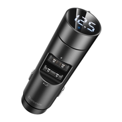 FM-модулятор c быстрой зарядкой 18W Baseus Energy Column Car Wireless MP3 Charger