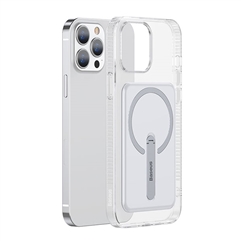 Чехол с подставкой для iPhone 13 Pro (6.1 дюйма) Baseus Magnetic  - прозрачный