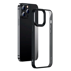Чехол для iPhone 13 Pro Max (6.7 дюйма) Baseus Crystal Phone Case  - черный