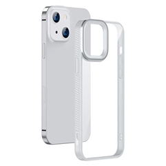 Чехол для iPhone 13 (6.1 дюйма) Baseus Crystal Phone Case  - серый