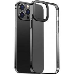 Чехол для iPhone 13 Pro Max (6.7 дюйма) Baseus Glitter Phone Case  - черный