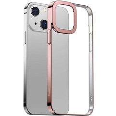 Чехол для iPhone 13 (6.1 дюйма) Baseus Glitter Phone Case  - розовый