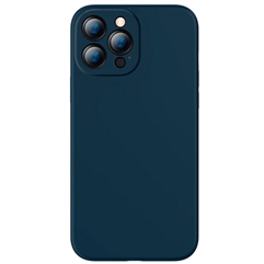 Чехол для iPhone 13 Pro (6.1 дюйма) Baseus Liquid Silica Gel Protective Case  - синий