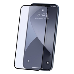 Защитное стекло для iPhone 12 Mini Baseus Curved-Screen Tempered with crack-resistant edges and anti-blue light  - комплект из 2 шт