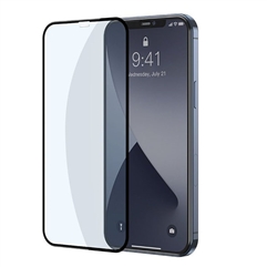 Защитное стекло для iPhone 12 Pro Max Baseus full-screen curved Anti-blue light tempered glass - комплект из 2 шт