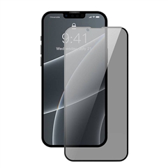 Защитное стекло антишпион для iPhone 13 / 13 Pro (6.1 дюйма) Baseus Full-glass and anti-spy function  - комплект из 2 шт