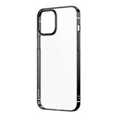 Чехол для iPhone 12 Mini (5.4 дюйма) Baseus Glitter Phone Case  - черный