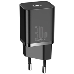 Сетевое зарядное устройство Baseus Super Si quick charger 1C  - Type-C, 30W