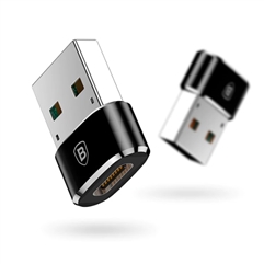 Переходник Baseus Type-C USB-A Adapter CAAOTG-01  - черный
