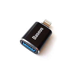 Адаптер Baseus USB to Lightning CALOTG-01  - black