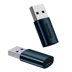 Адаптер-переходник Ingenuity Baseus Series Mini OTG  - USB 3.1 to Type-C - синий