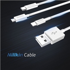 Кабель для зарядки и передачи данных Nillkin USB to Lightning